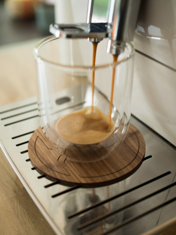 Sous-Tasses Noyer - 6 pièces