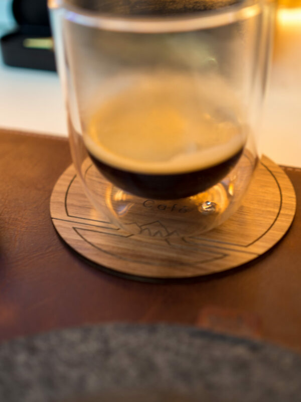 Sous-Tasses Noyer - 6 pièces