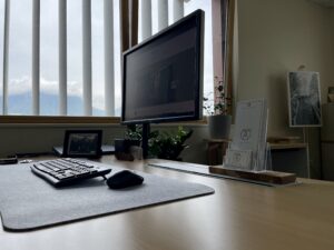 Photo du bureau Artpina au parc d'activité Alpespace, batiment Idealpes.