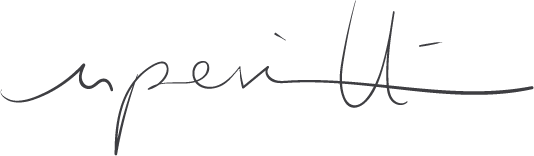 Signature de l'artiste Nicholas PERILLI