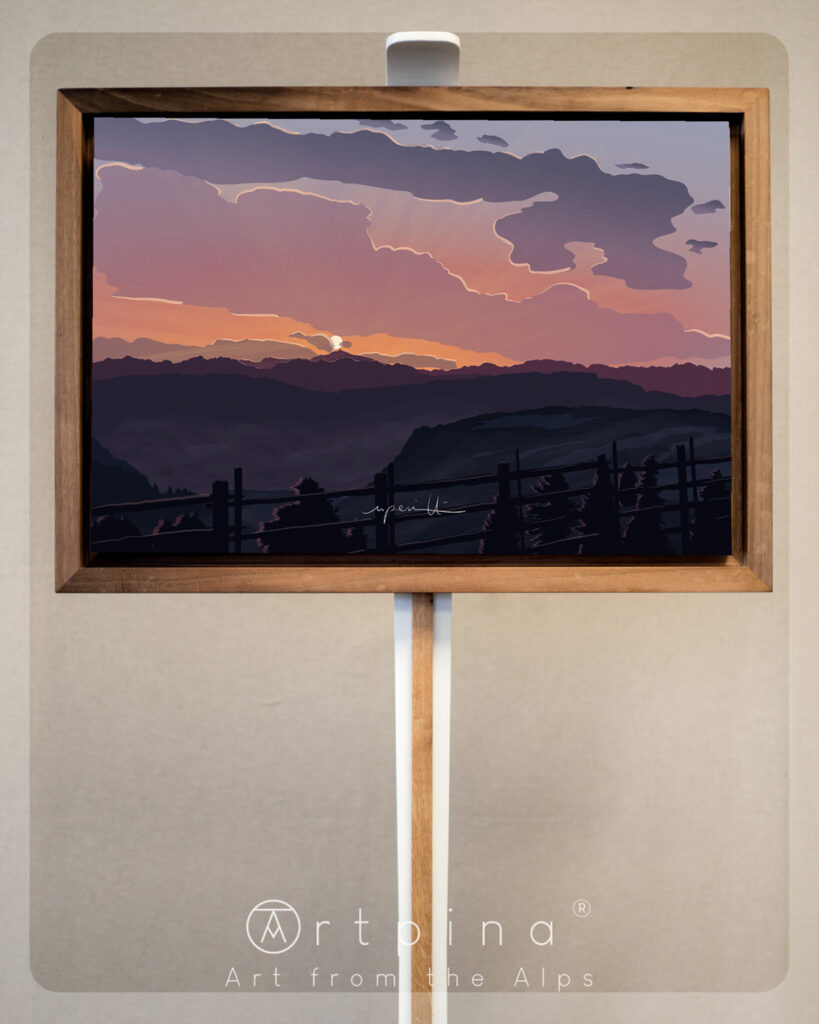 Daum_Sunset_Framed_2_Front