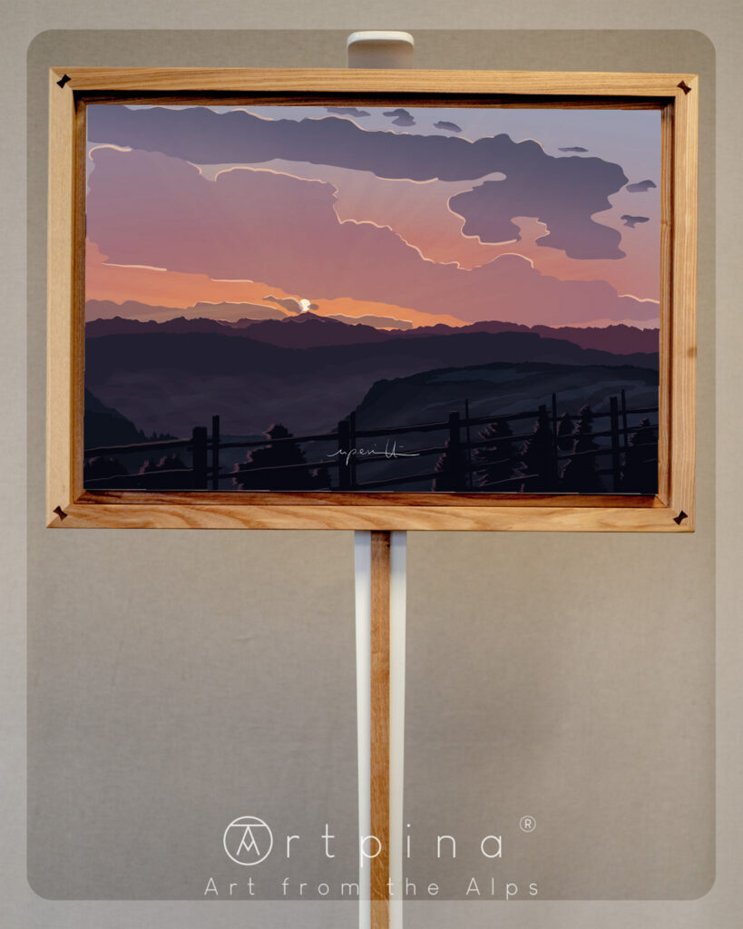Daum_Sunset_Framed_Front