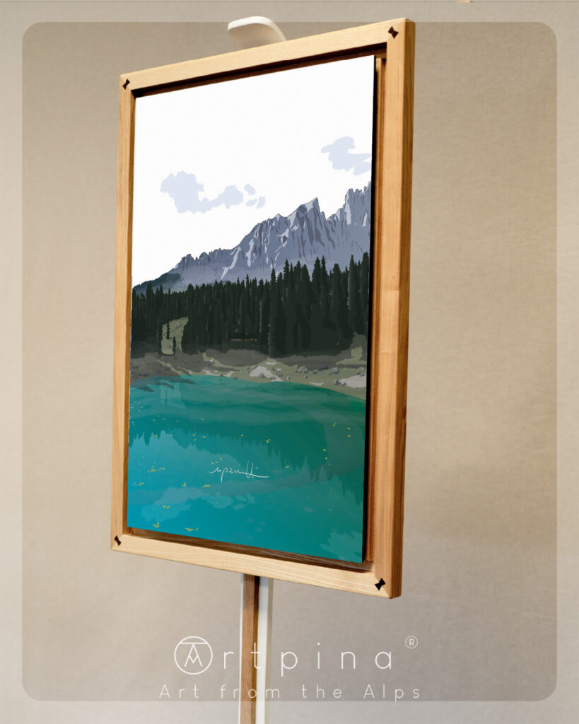 LagoDiCarezza_Framed