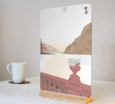 Tableau Dolce Vita, de la gamme "mini tableau" ARTPINA®.