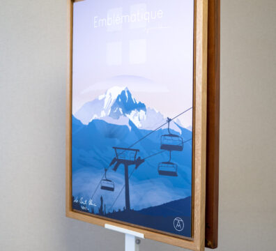 Support sur pied pour tableaux - Blanc - ARTPINA