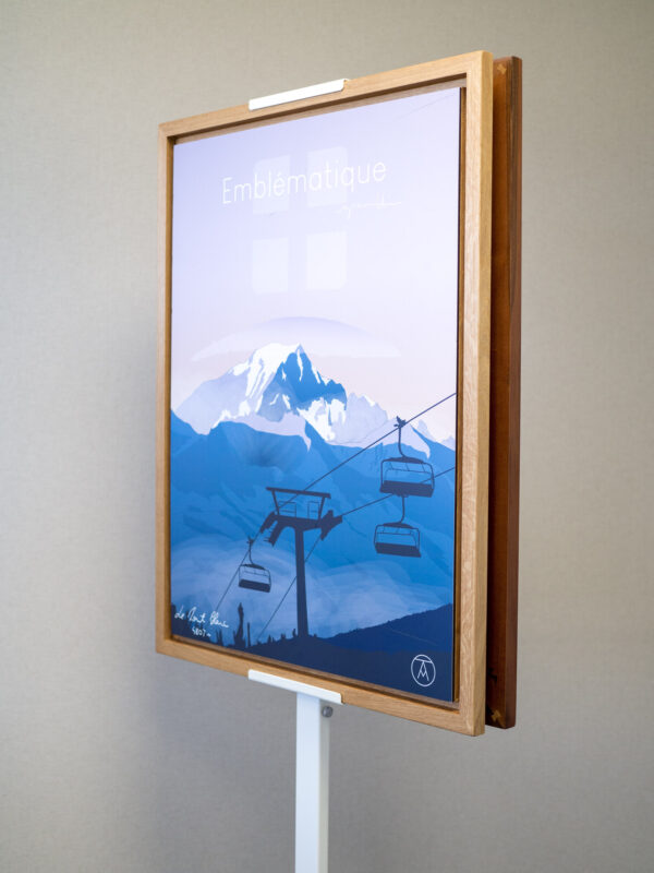 Support sur pied pour tableaux - Blanc - ARTPINA Support sur pied pour tableaux - Blanc - ARTPINA