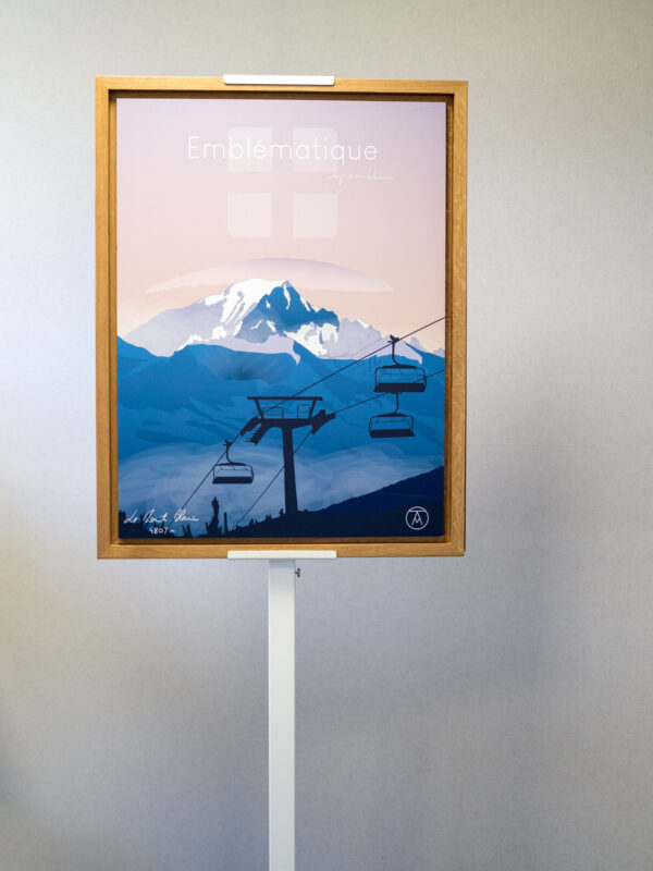 Support sur pied pour tableaux - Blanc - ARTPINA Support sur pied pour tableaux - Blanc - ARTPINA