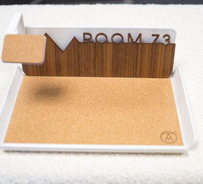 Vide-Poche métal liège - ARTPINA - Fond personnalisé