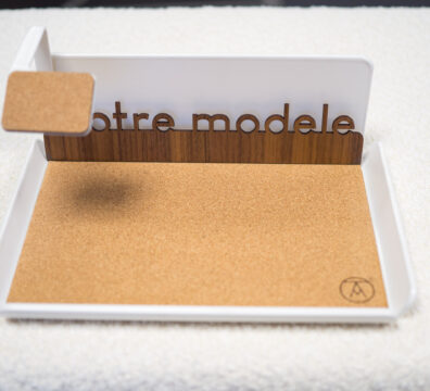 Vide-Poche métal liège - ARTPINA - Fond personnalisé