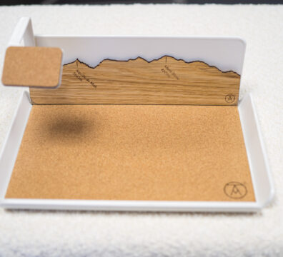 Vide-Poche métal liège - ARTPINA - Fond personnalisé