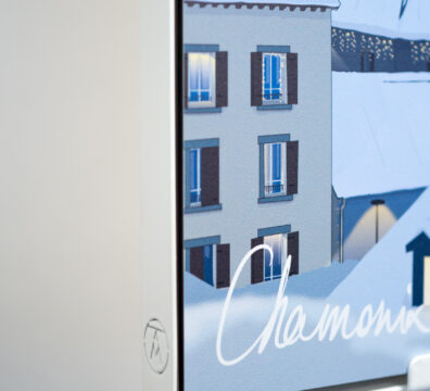 Cadre en métal - Blanc Pur 40x60cm - ARTPINA