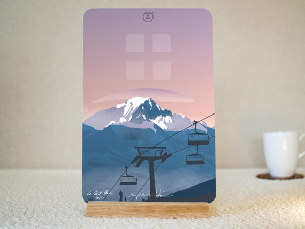 Tableau Arc 2000, de la gamme "mini tableau" ARTPINA®.