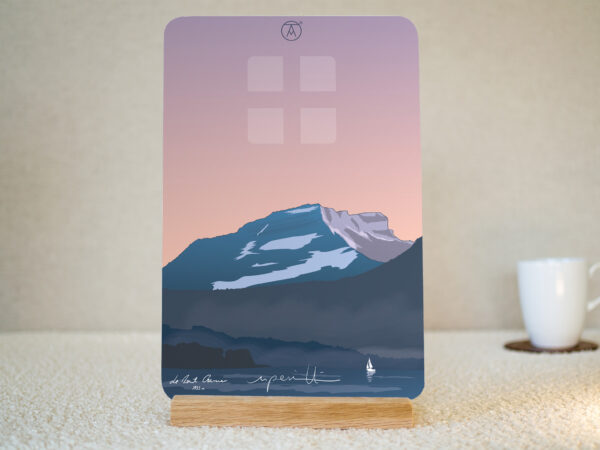 Tableau du Granier, de la gamme "mini tableau" ARTPINA®.