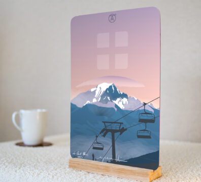 Tableau Arc 2000, de la gamme "mini tableau" ARTPINA®.