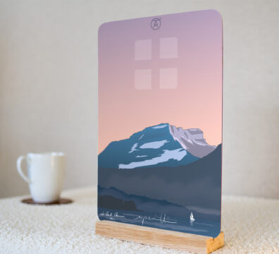 Tableau du Granier, de la gamme "mini tableau" ARTPINA®.