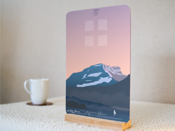 Tableau du Granier, de la gamme "mini tableau" ARTPINA®.